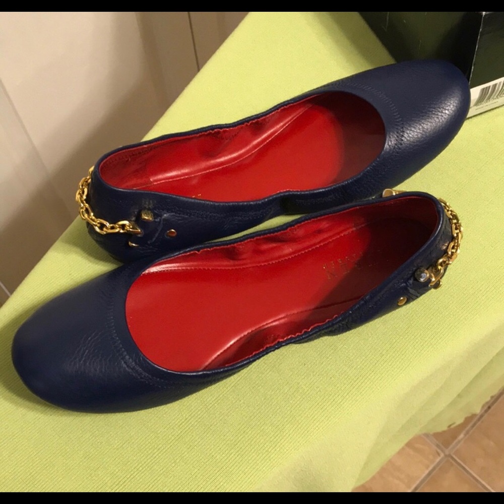 Ralph Lauren leather flats